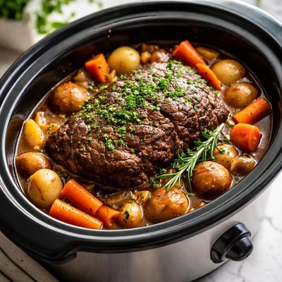 Image of My Really Good Beef Roast Crock Pot