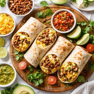 Image of My Sausage Breakfast Burritos