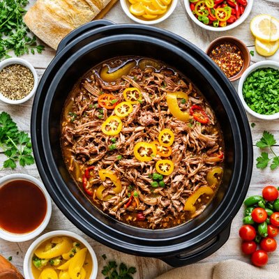 Image of My Slow Cooker Italian Beef