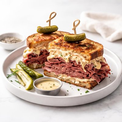 Image of My Take on a Reuben Sandwich