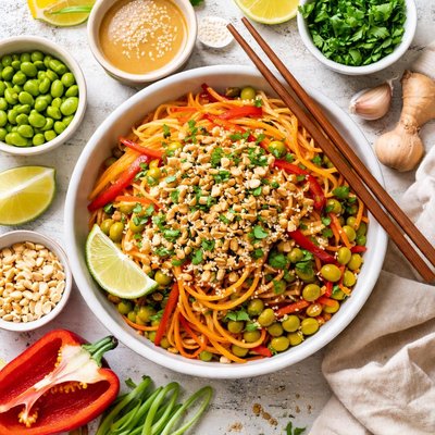 Image of My Thai Sesame Noodles