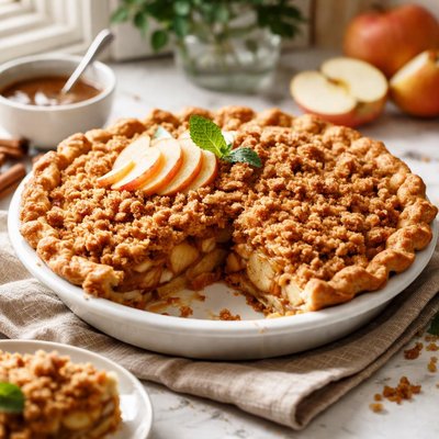 Image of My Very Favorite Apple Crumb Pie