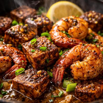 Image of N Awlins Bbq Shrimp a K a Cajun Tofu