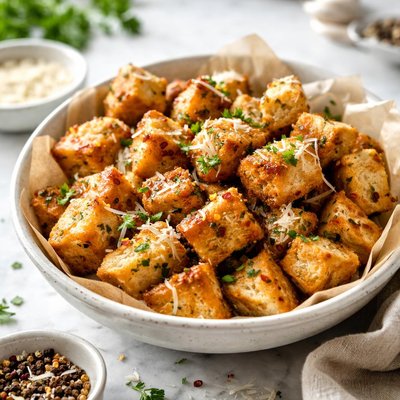 Image of Naan Bread Croutons