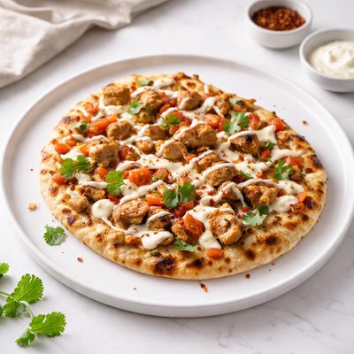 Image of Naan Chicken Pizza