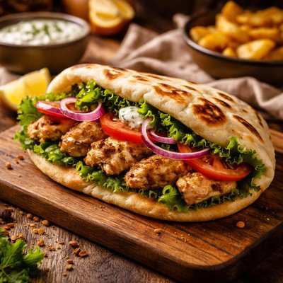 Image of Naan Chicken Sandwich