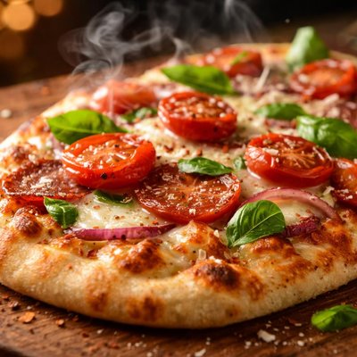 Image of Naan Flatbread Pizza