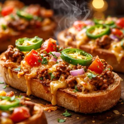 Image of Nacho Bread Pizzas