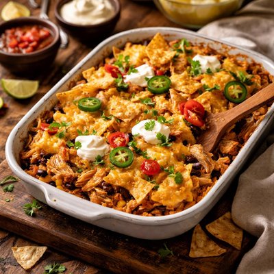 Image of Nacho Chicken Casserole