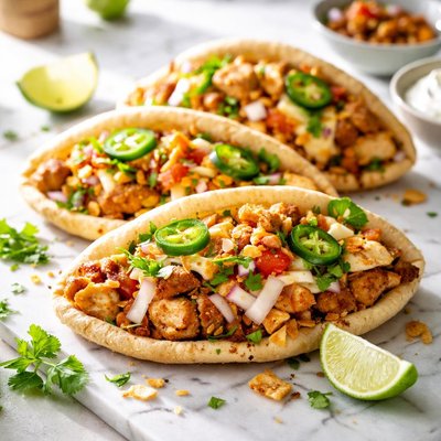 Image of Nacho Chicken Pitas