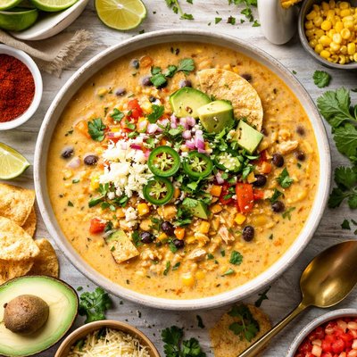 Image of Nacho Corn Soup