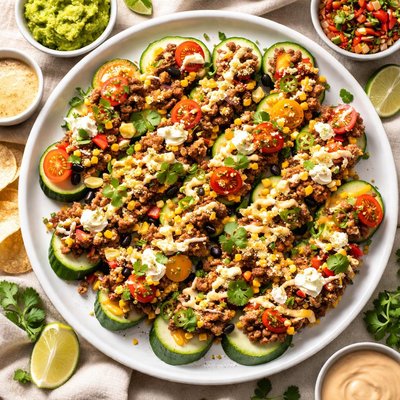 Image of Nacho Cucumbers