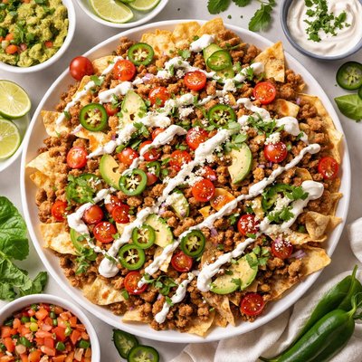 Image of Nachos Agrios Sour Cream Nachos