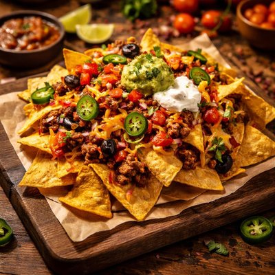 Image of Nachos Real Old Mexico Style