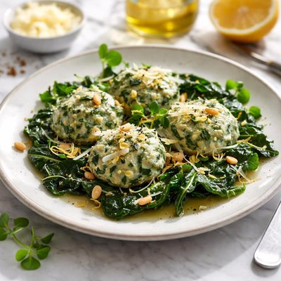 Image of Naked Spinach Ravioli