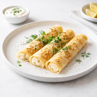 Image of Nalysnyky Ukrainian Crepes