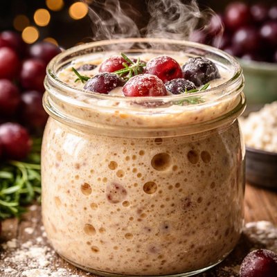 Image of Nancy Silvertons Grape Sourdough Starter