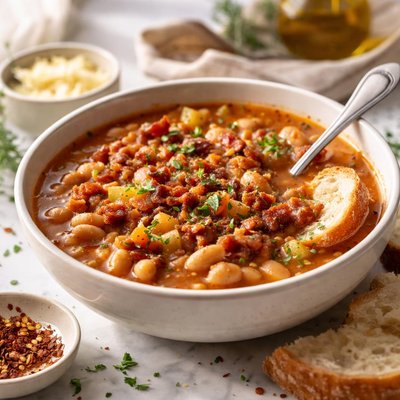 Image of Nancys Bean Bacon Soup Quick Soak Method