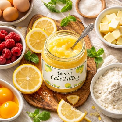 Image of Nannys Lemon Cake Filling