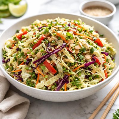 Image of Napa Salad Chinese Cabbage No Ramen Noodles