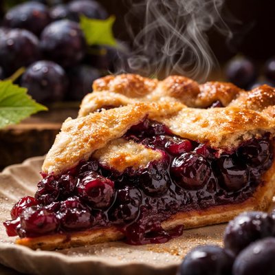 Image of Naples Grape Pie