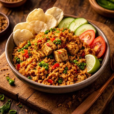 Image of Nasi Goreng (Indonesian Fried Rice)