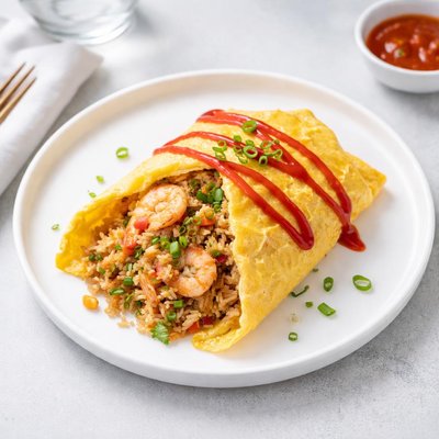 Image of Vegetarian Nasi Goreng Pattaya