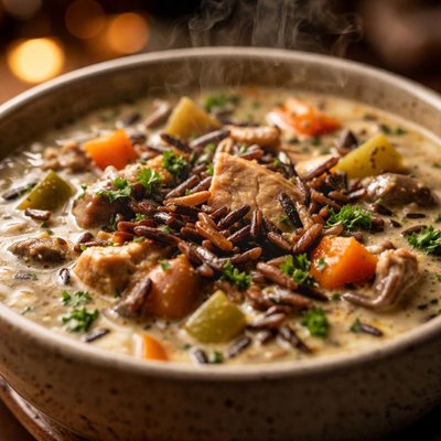Image of Native American Wild Rice Soup
