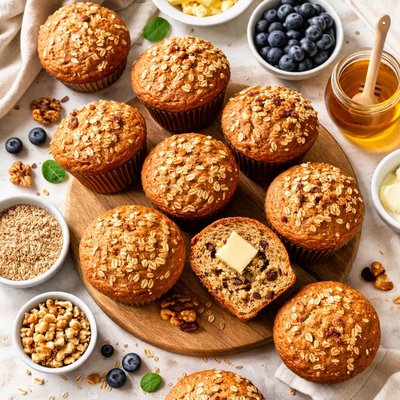 Image of Natural Bran Muffins