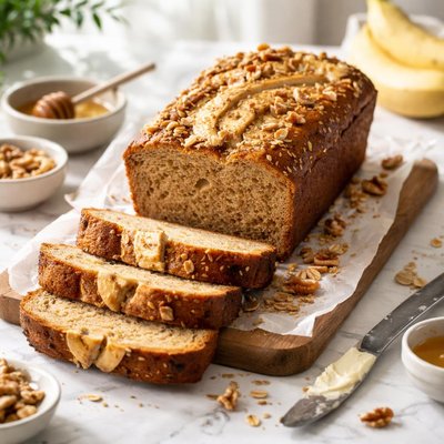 Image of Naturally Sweetened Banana Bread