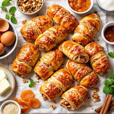 Image of Nazook or Choreg Armenian Sweet Pastry