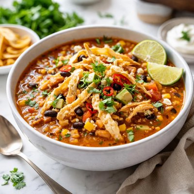 Image of Nearly Famous Chicken Tortilla Soup