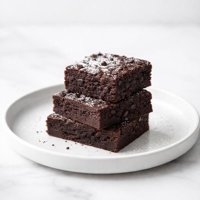 Image of Nearly No Fat Fudge Brownies