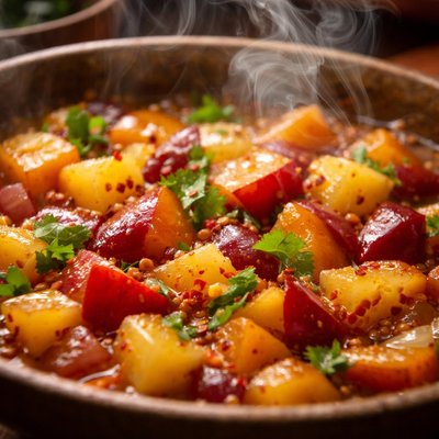 Image of Nectarine and Pineapple Chutney