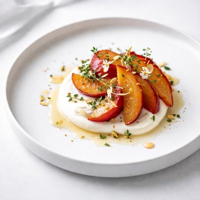 Image of Nectarine Creme Fraiche