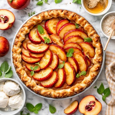 Image of Nectarine Pie