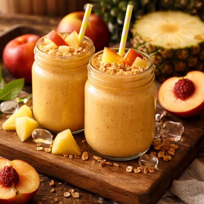 Image of Nectarine Pineapple Smoothie