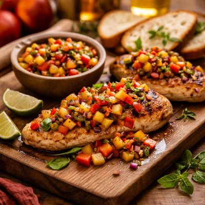 Image of Nectarine Relish for Chicken