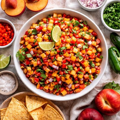 Image of Nectarine Salsa