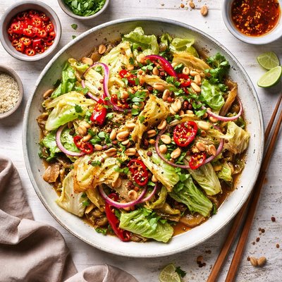 Image of Nei Mongol Hot Lettuce Salad