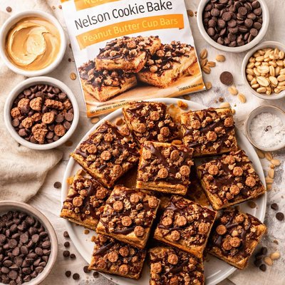 Image of Nelson Cookie Bake Peanut Butter Cup Bars