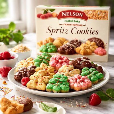 Image of Nelson Cookie Bake Traditional Spritz Cookies