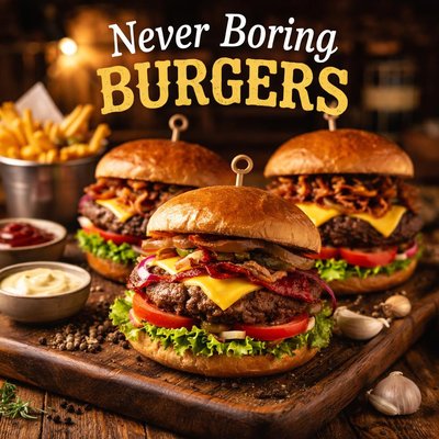 Image of Never Boring Burgers