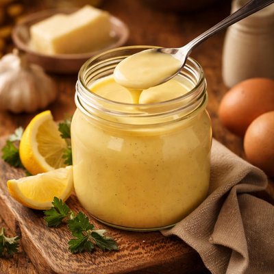Image of Never Fail Blender Hollandaise Sauce