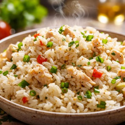 Image of Never Fail Chicken Flavor White Rice