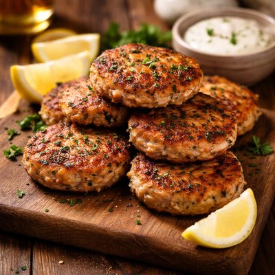 Image of Never Fail Tuna Patties Salmon Works Too
