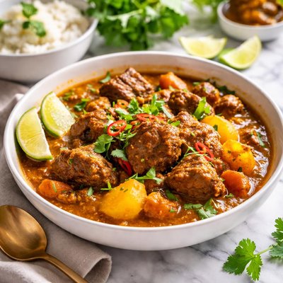 Image of Nevis Curried Goat Stew