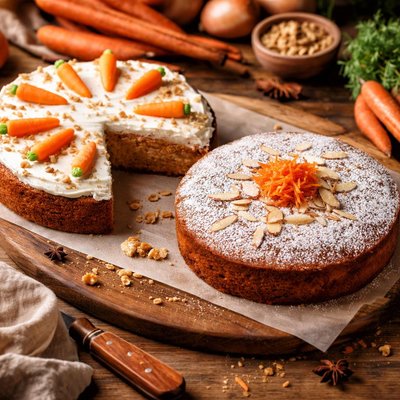 Image of New and Old Aargauer Rueblichueche Swiss Carrot C