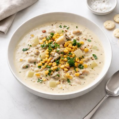 Image of New England Clam Chowder Dairy Free and Low Fat