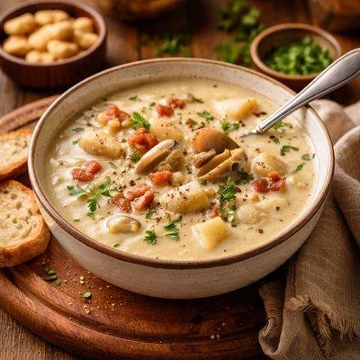 Image of New England Easy Clam Chowder